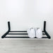 Single Tier Shoe Rack for Wall Black Color - Image 8