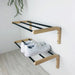 Single Tier Shoe Rack for Wall | Minimalist Shoes Storage - Image 2