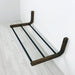 Single Tier Shoe Rack for Wall | Walnut - Image 6
