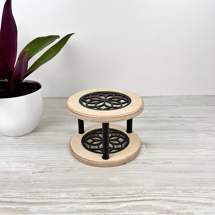 Tall Stand for Pots for Indoor Plants Black - Image 5