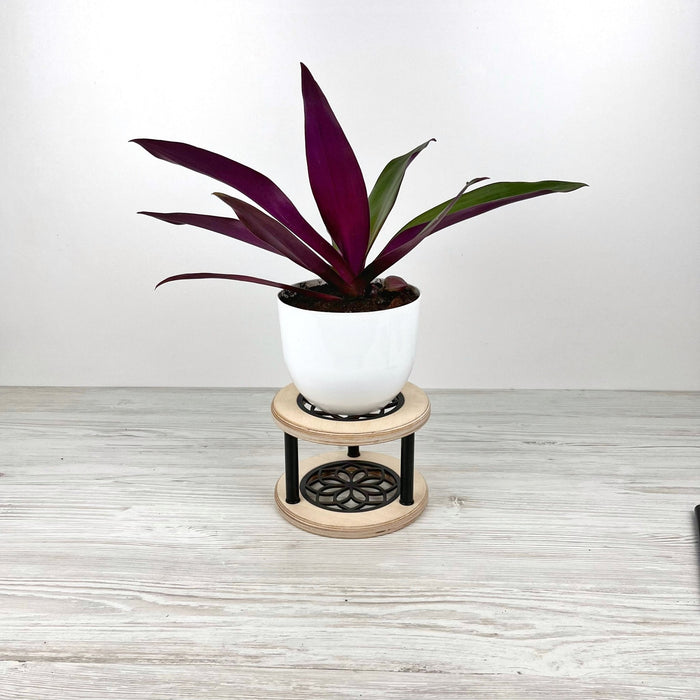 Tall Stand for Pots for Indoor Plants Black - Image 6