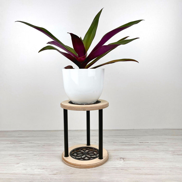 Tall Stand for Pots for Indoor Plants Black - Image 8