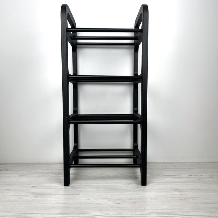 Vertical Corner Shoe Shelf | Black + Black Rods - Image 5