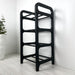 Vertical Corner Shoe Shelf | Black + Black Rods - Image 4