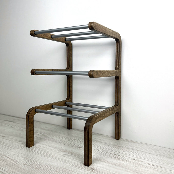 Vertical Entryway Organizer | Space - Saving Shoe Shelf - Image 3