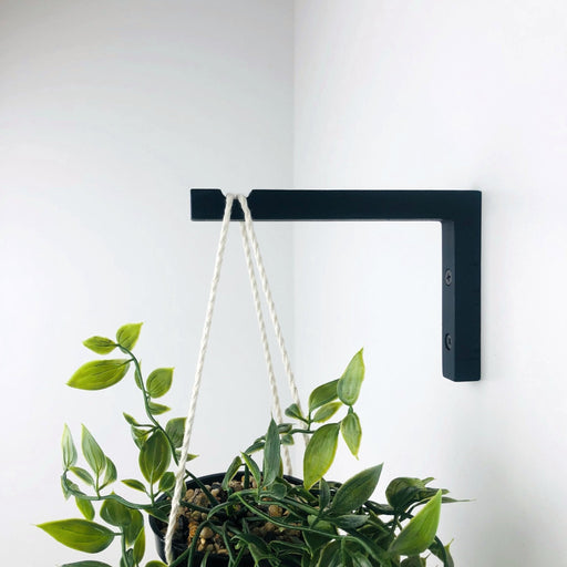 Wall Bracket for Planter | Black 6"x4" - Image 1