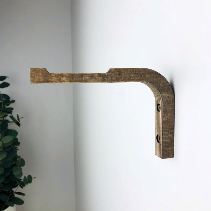 Wall Headphone Hook Holder | Walnut 6"x4" - Image 3