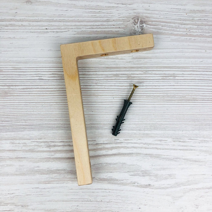 Wall Mount Bracket for Pendant Light | Unfinished 6"x4" - Image 3