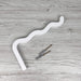 White Baby Holder Hook 12" - Image 6