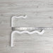 White Baby Holder Hook 12" - Image 5