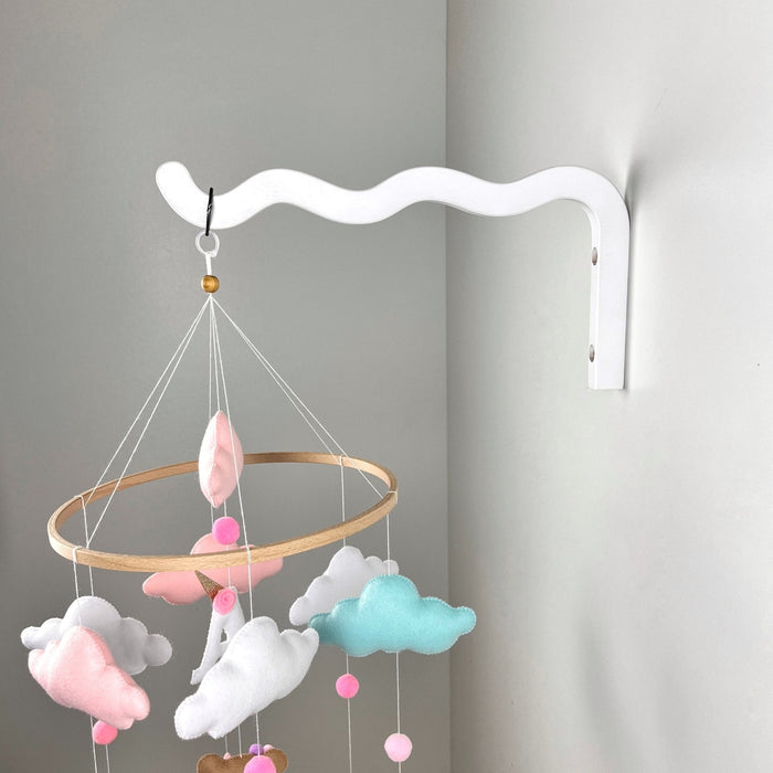 White Baby Holder Hook 12" - Image 2