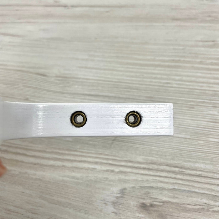 White Wavy Wall Hanger | Modern Hook for Towels, Hats & Coats - Image 6