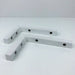 White Wood L Brackets for Shelves | 6"x4" - Image 5