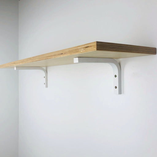 White Wood Shelf Brackets | 6"x4" - Image 4