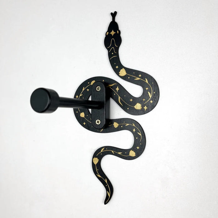 Witchy Plant Hanger Hook with Snake | Black - Image 2
