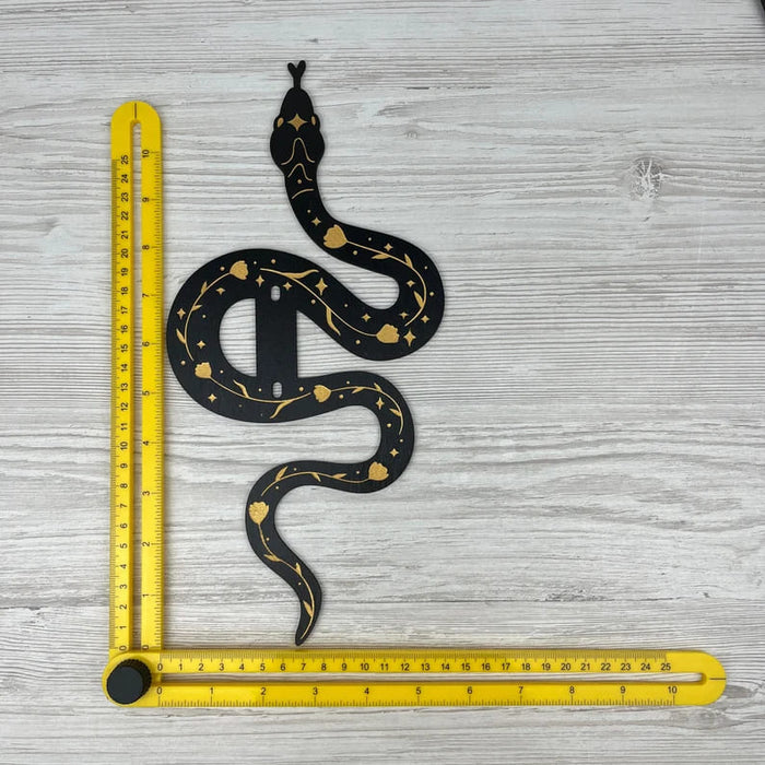 Witchy Plant Hanger Hook with Snake | Black - Image 4