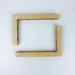 Wood Angle Brackets for Shelves | Unfinished 6"x4" - Image 3