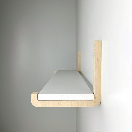 Wood L Brackets for Shelves | Unfinished - Image 2