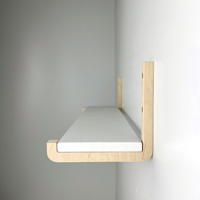 Wood L Brackets for Shelves | Unfinished - Image 2