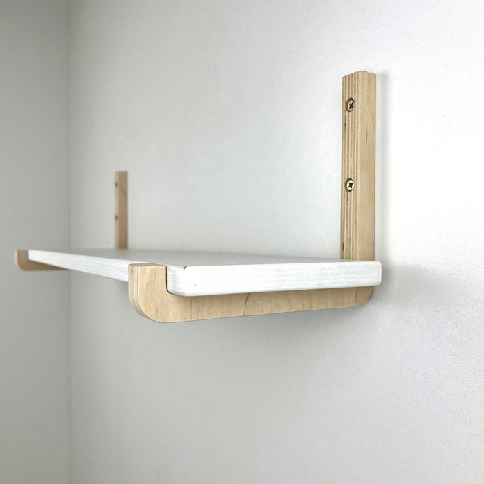 Wood L Brackets for Shelves | Unfinished - Image 4