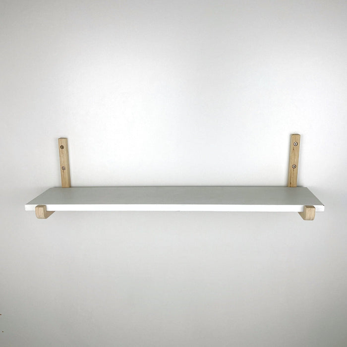 Wood L Brackets for Shelves | Unfinished - Image 3