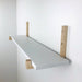 Wood Shelf L Brackets with Lip | Unfinished - Image 2
