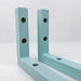 Wood Wall Brackets for Floating Shelves | Sky Blue 6"x4" - Image 4