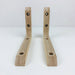 Wood Wall Mounted Shelf Brackets | Unfinished 6"x4" - Image 5