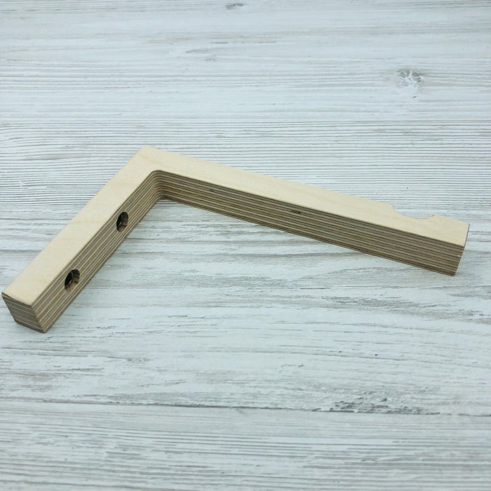 Wood Wall Plant Hanger Hook | Natural 6"x4" - Image 4