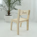 Wooden Chair With Individual Name for Montessori Children - Image 2