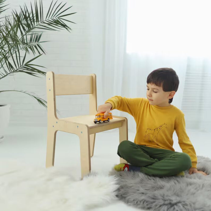 Wooden Chair With Individual Name for Montessori Children - Image 1