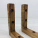 Wooden Shelf Support Brackets | Walnut 6"x4" - Image 6