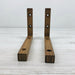 Wooden Shelf Support Brackets | Walnut 6"x4" - Image 5