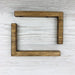 Wooden Shelf Support Brackets | Walnut 6"x4" - Image 3