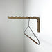 Wooden Wall Hanger for Clothes | Walnut Color - Image 2