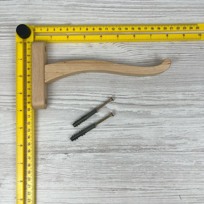 Wooden Wall Hook for Hanging Plants | Natural Color - Image 5