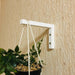 Wooden Wall Plant Bracket | White 6"x4" - Image 3