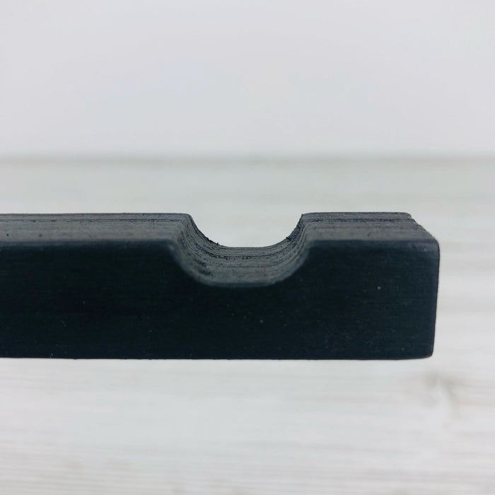 Wooden Wall Plant Hook Bracket | Black 6"x4" - Image 3