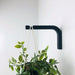 Wooden Wall Plant Hook Bracket | Black 6"x4" - Image 1