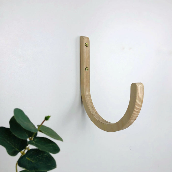 Wooden Yoga Mat Hanger Rack for Wall | Natural - Image 6